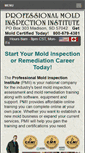 Mobile Screenshot of moldinspectioninstitute.com